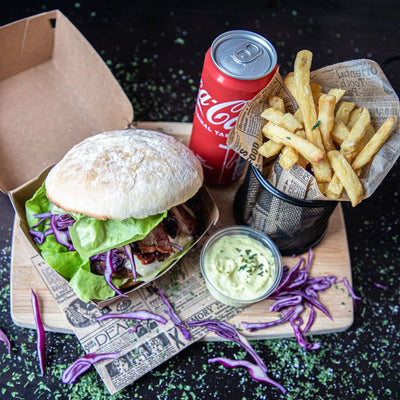 Booster Burger Menu