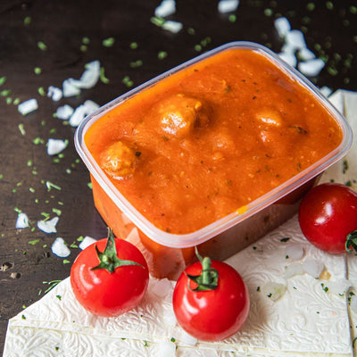 Verse balletjes in tomatensaus van De Frietbooster