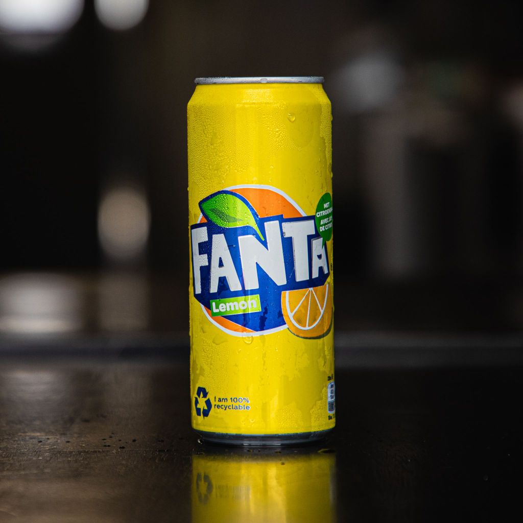 Verfrissende Fanta Lemon